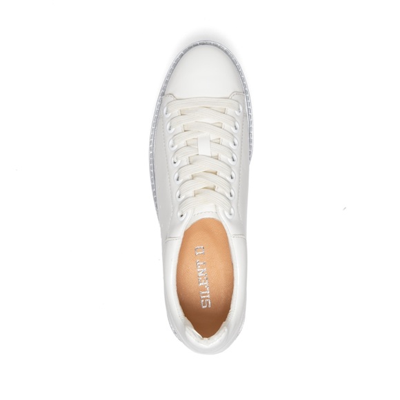 NWT SILENT D SHELLAN White Sneaker - Picture 4 of 14